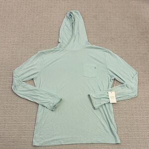 Free Fly Apparel Light Green Long Sleeve Hoodie